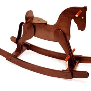 Wooden Rocking Horse : CHETAK (Redish Brown)