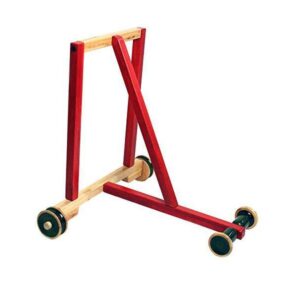 CLASSIC (Red), Wooden Baby Walker with attachable Weight Box