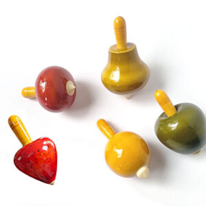 Fruit & Vegetable Spinning Tops