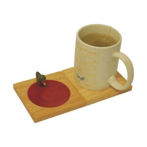 Wooden Coaster Cum Cookie Tray - PIPIT